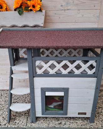 Caserta da esterno per gatti/cani