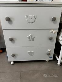 Cassettiera per bambini