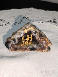 Presepe in Geode di Agata