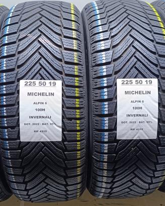 4 GOMME 225 50 19 MICHELIN INV RIF4315