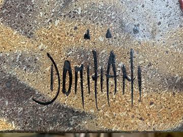 Tavolo artistico Pezzo unico fatto a mano