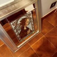 quadro religioso  vetro a specchio 