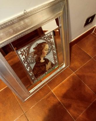 quadro religioso  vetro a specchio 
