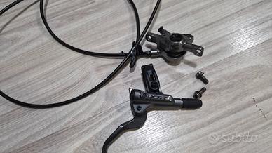 Freno xtr m9100 completo leva destra + pinza