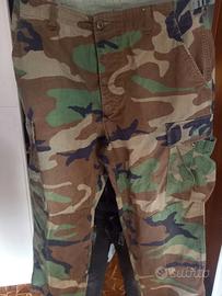 Vintage 2000s Army Woodland Camouflage Cargo Pants