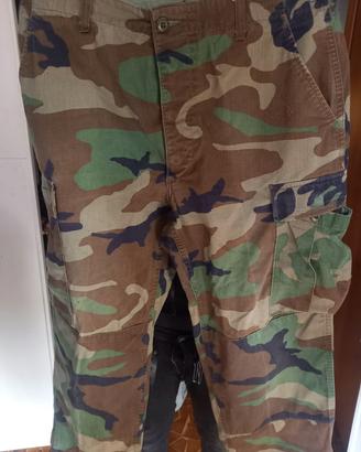 Vintage 2000s Army Woodland Camouflage Cargo Pants