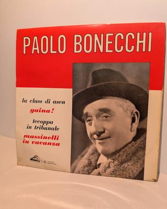 Vinile 45 giri Paolo Bonecchi La voce del padrone