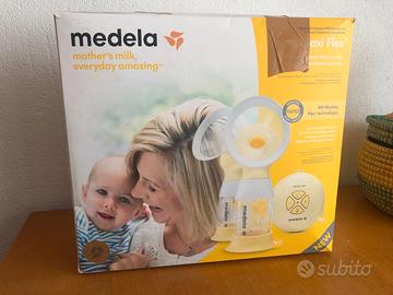 tiralatte Medela Maxi doppio + fascia + accessori