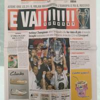 Gazzetta dello sport- Milan campione d'Europa 2007