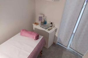 ?Cabina arredata all 'interno di un centro est?