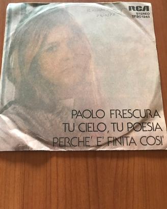 Disco Paolo Frescura, anno 1976