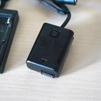 Batteria finta per sony mirrorless (dummy battery)