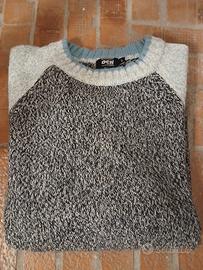 Maglione uomo bicolore OCN Collection -