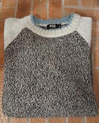 Maglione uomo bicolore OCN Collection -