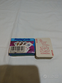 Carte da gioco 4x6 non plastificate 52+2 jolly