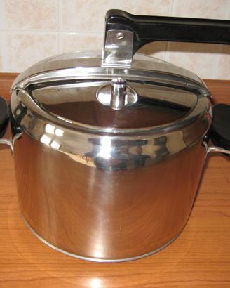 Pentola a pressione in acciaio