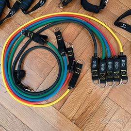 Elastici fitness con accessori - nuovi!!!