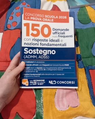 Prova orale concorso pnrr3 admm e adss sostegno