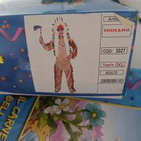 Vestiti di Carnevale Coppia Indiani