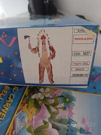 Vestiti di Carnevale Coppia Indiani