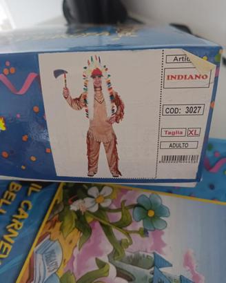 Vestiti di Carnevale Coppia Indiani