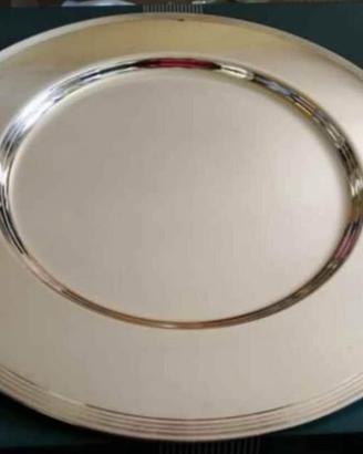 Sottopiatti in Silver MAESTRI 12 pz scatola, 1990