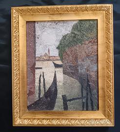 Alcione Gubellini (1913-)  dipinto tecnica m