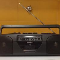 Sony radio stereo mangiacassette portatile