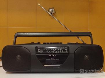 Sony radio stereo mangiacassette portatile