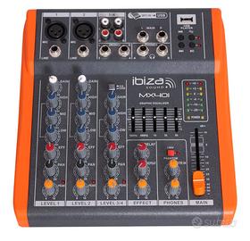 MX401 Mixer Semi-Professionale Completo a 4 Canali