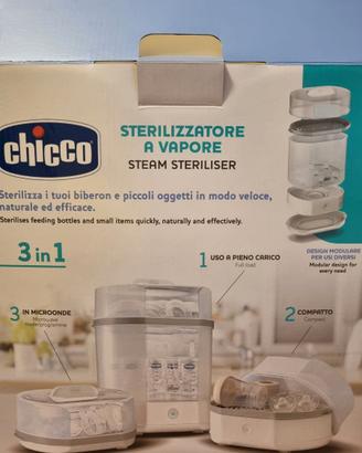 Chicco Sterilizzatore a Vapore 3 in 1 NUOVO