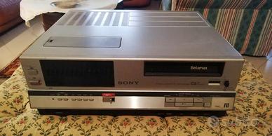 betamax SL-C6EC videoregistratore da sistemare