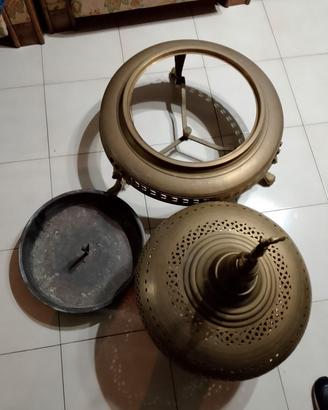 campana in ottone e rame 