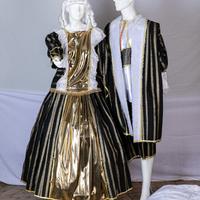 Costume coppia di CARLO MAGNO e CONIUGE