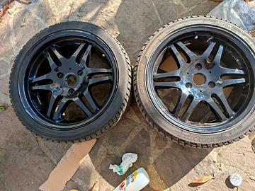 Cerchi originali Brabus per Smart 450/451 con gomm