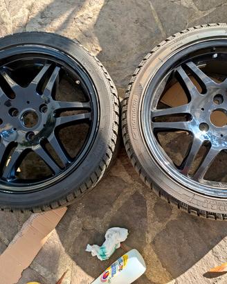 Cerchi originali Brabus per Smart 450/451 con gomm
