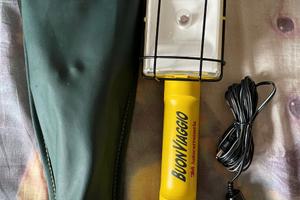 Lampada Portatile d' emergenza con gancio.