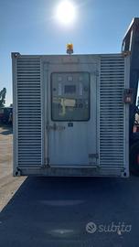 CONTAINER INSONORIZZATO PER GENERATORE CON QUADRO 