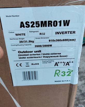 condizionatore portatile con pompa di calore 