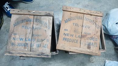 Cassetta in legno vintage