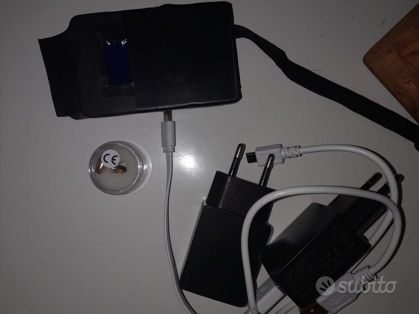 Kit Micro Auricolare GSM con Microcamera a Bottone - Audio/Video In vendita  a Milano