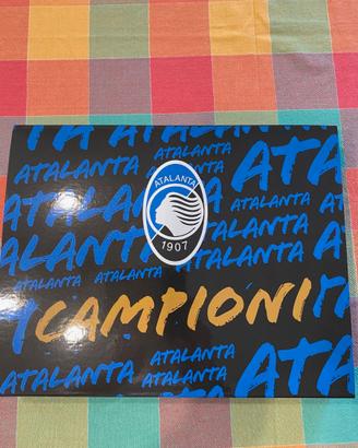 Maglia Atalanta Lookman finale Dublino autografata