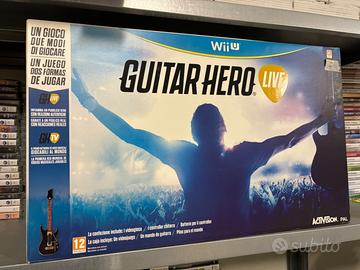 Guitar Hero Live con chitarra Nintendo Wii U