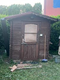 Casetta da giardino in legno