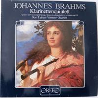 Disco Klarinettenquintett Clarinet Johannes Brahms