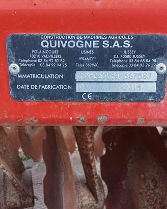 Erpice a dischi QUIVOGNE
