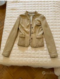 GIACCA IN PELLE STILE VINTAGE GIORGIO BRATO.