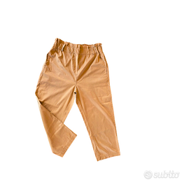 Pantaloni Estivi Donna L BEIGE Cotone freschissimi