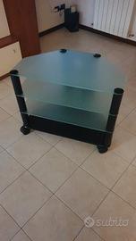 tavolino soggiorno vetro tv