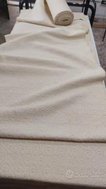 GUIDA FATTA A MANO AL TELAIO, IN LANA ÉCRU